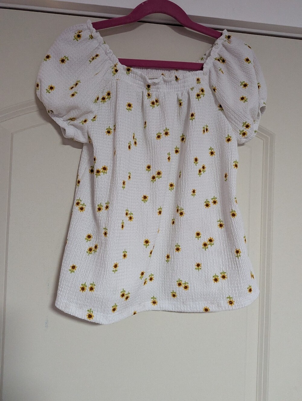 🌻 Jumping Beans Sunflower Top Girls Size 8 🌻